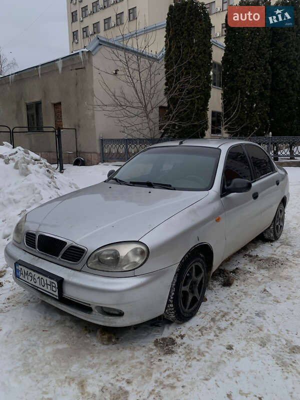 2007 Daewoo Lanos, VIN Y6DTF69YD7W378901:plate — фото 1 (autoria)
