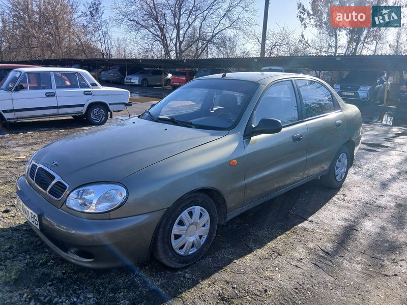 2007 Daewoo Lanos, VIN Y6DTF69YD7W376472:plate — фото 1 (autoria)