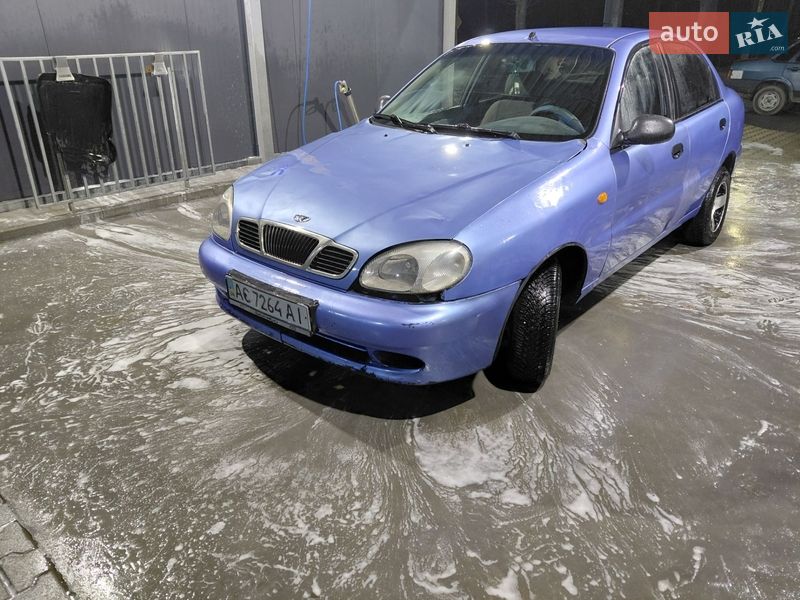 2007 Daewoo Lanos, VIN Y6DT1311070325427:plate — фото 1 (autoria)