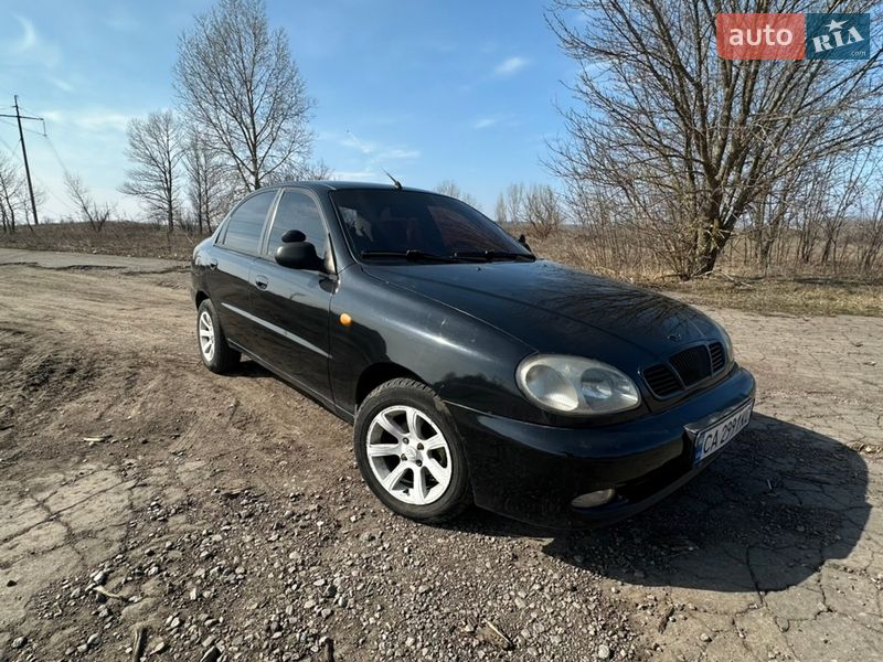 2007 Daewoo Lanos, VIN Y6DTF69YD7W322850:plate — фото 1 (autoria)