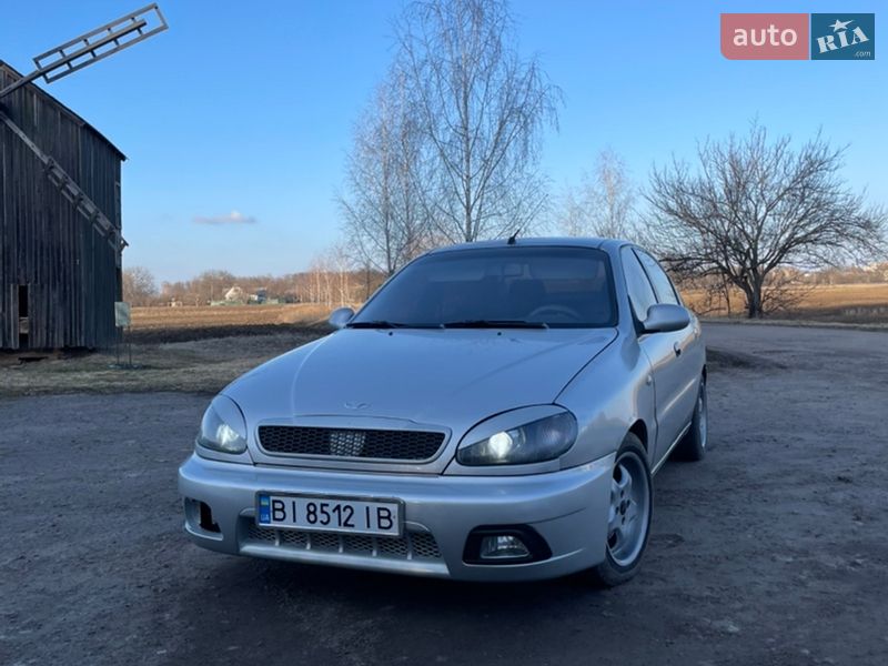 Седан Daewoo Lanos 2006 в Полтаві