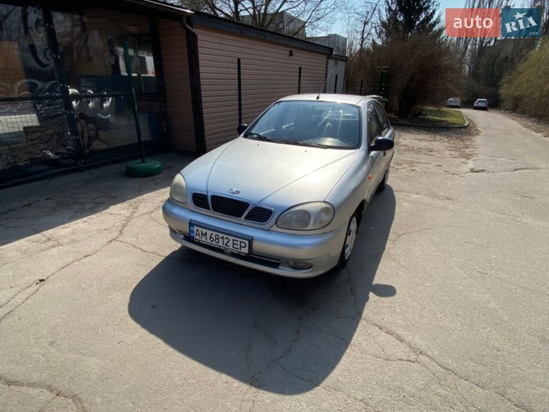2007 Daewoo Lanos, VIN Y6DTF696D7W354187:plate — фото 1 (autoria)