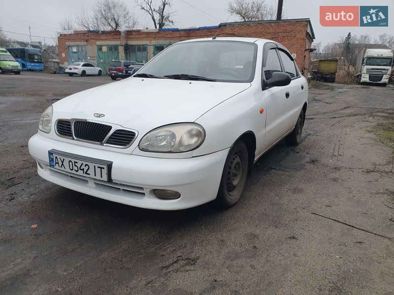 2005 Daewoo Lanos, VIN Y6DTF69YD5W250607:plate — фото 1 (autoria)