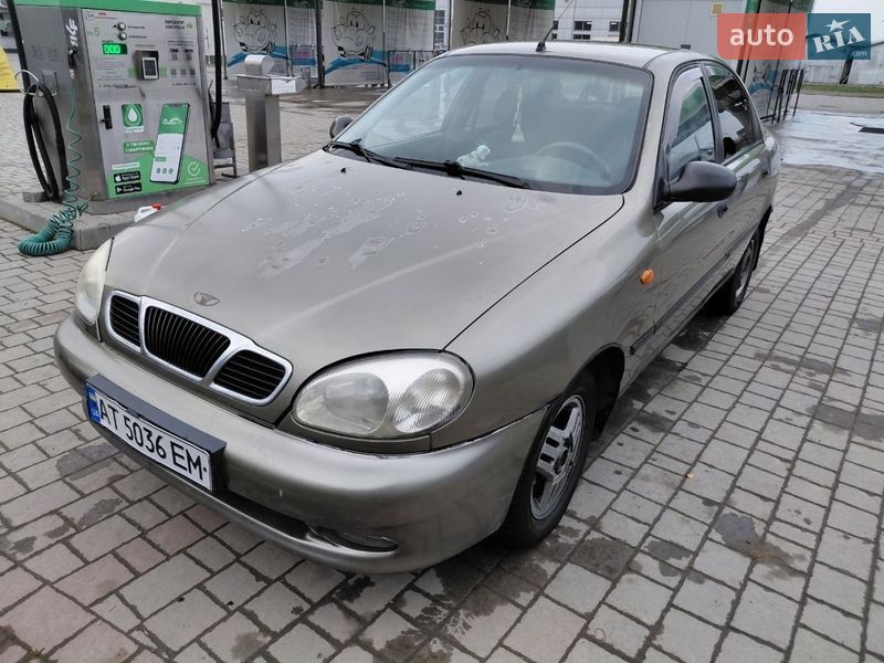 2007 Daewoo Lanos, VIN Y6DTF699P7W370376:plate — фото 1 (autoria)