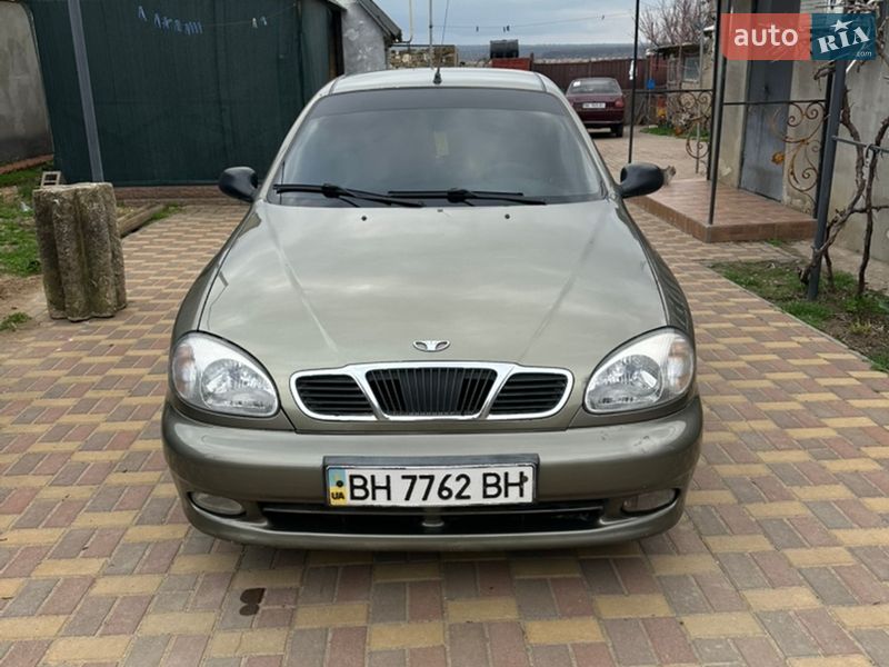 2007 Daewoo Lanos, VIN Y6DTF69YD7W354873:plate — фото 1 (autoria)