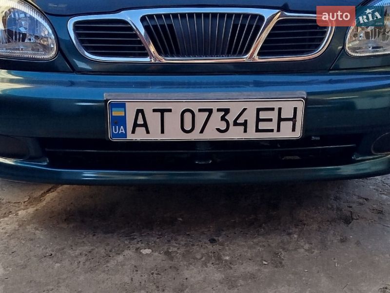 2006 Daewoo Lanos, VIN Y6DTF69YD6W275602:plate — фото 1 (autoria)