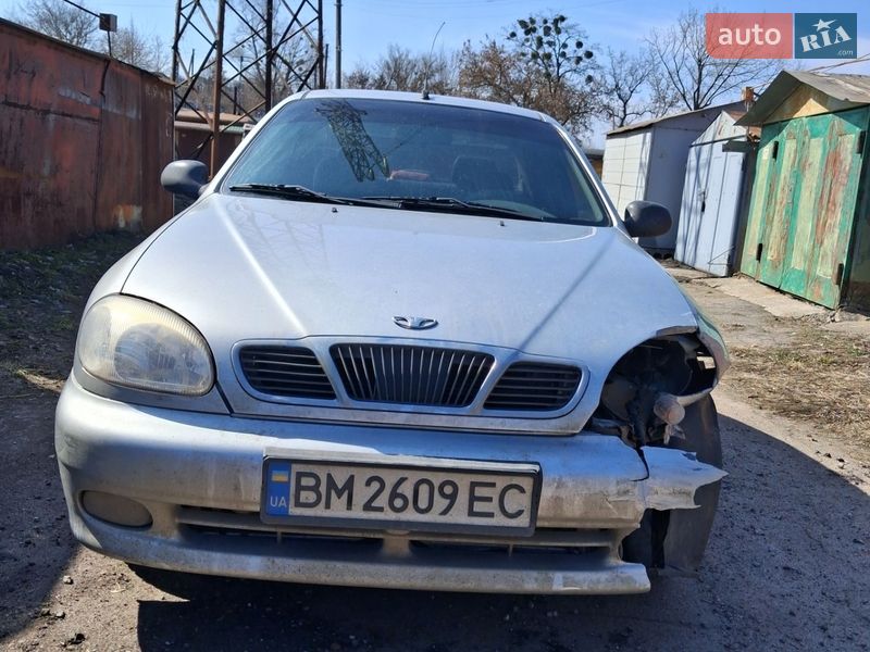 2007 Daewoo Lanos, VIN Y6DTF69YD7W373294:plate — фото 1 (autoria)