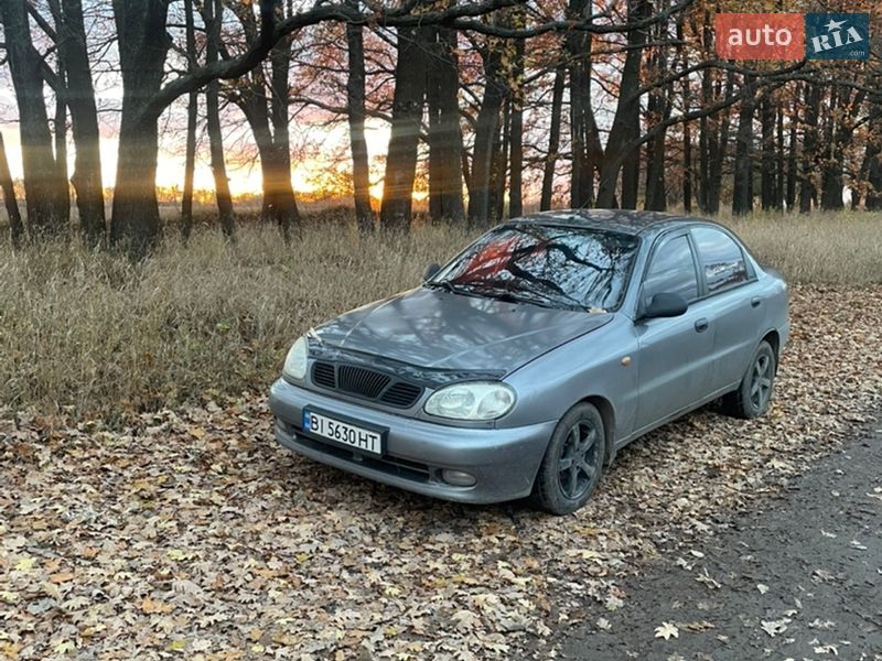 Седан Daewoo Lanos 2006 в Полтаві