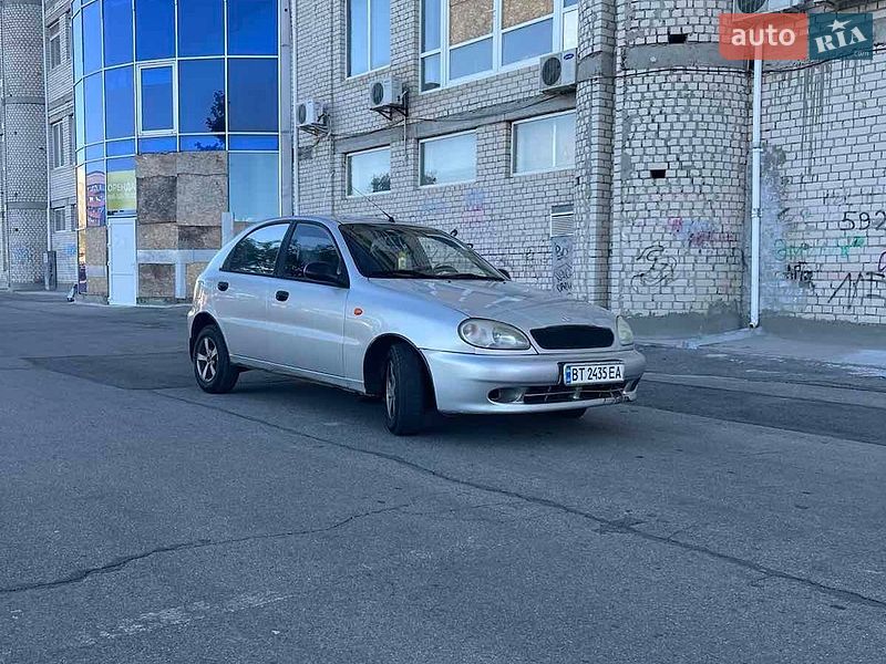 2007 Daewoo Lanos, VIN Y6DTF48YD7W358964:plate — фото 1 (autoria)