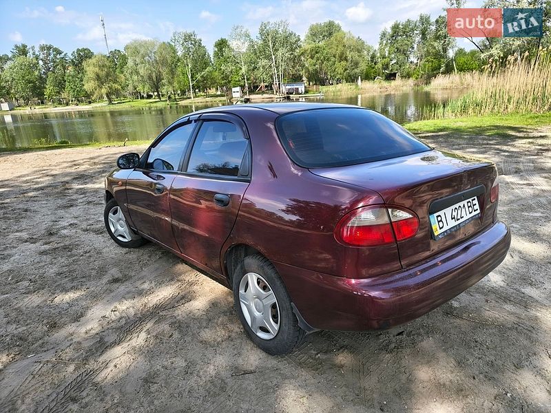 Седан Daewoo Lanos 2009 в Полтаве
