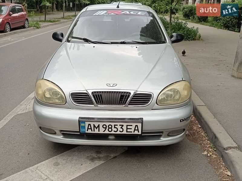 2007 Daewoo Lanos, VIN Y6DTF69YD7W349834:plate — фото 1 (autoria)