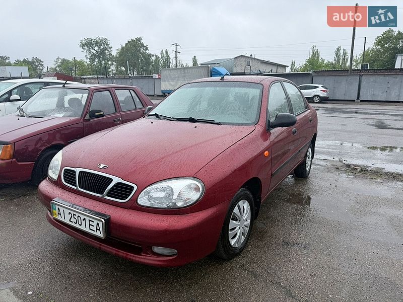 2006 Daewoo Lanos, VIN SUPTF69YD6W287169:plate — фото 1 (autoria)