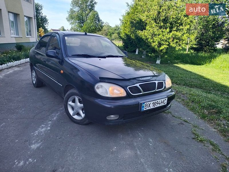 2007 Daewoo Lanos, VIN Y6DTF69YD7W344916:plate — фото 1 (autoria)