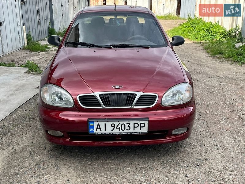 2007 Daewoo Lanos, VIN Y6DTF69YF7W328425:plate — фото 1 (autoria)