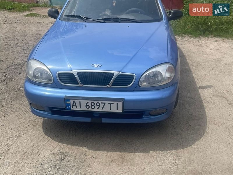 2007 Daewoo Lanos, VIN Y6DTF69YD7W358905:plate — фото 1 (autoria)
