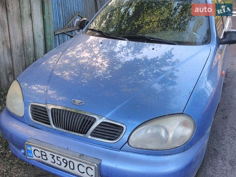 2007 Daewoo Lanos, VIN Y6DTF69YD7W349034:plate — фото 1 (autoria)