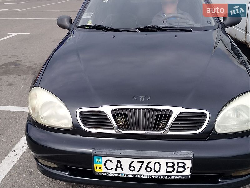 2008 Daewoo Lanos, VIN Y6DTF69YD8W396600:plate — фото 1 (autoria)