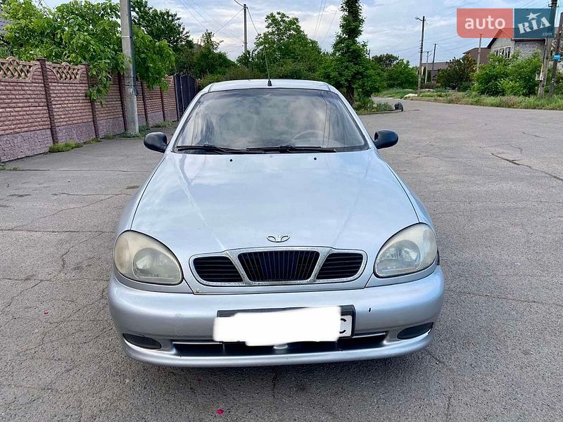 2006 Daewoo Lanos, VIN Y6DTF69YD6W302685:plate — фото 1 (autoria)