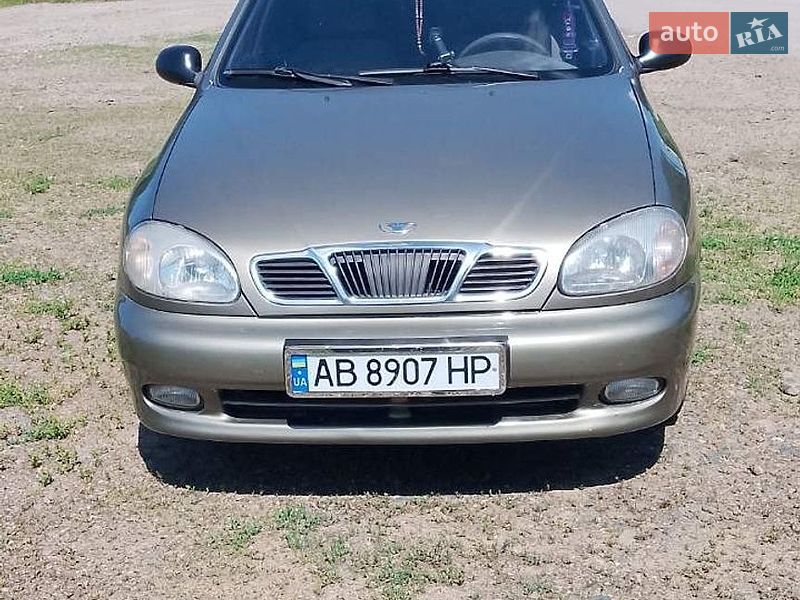 2007 Daewoo Lanos, VIN Y6DTF69YD7W341078:plate — фото 1 (autoria)