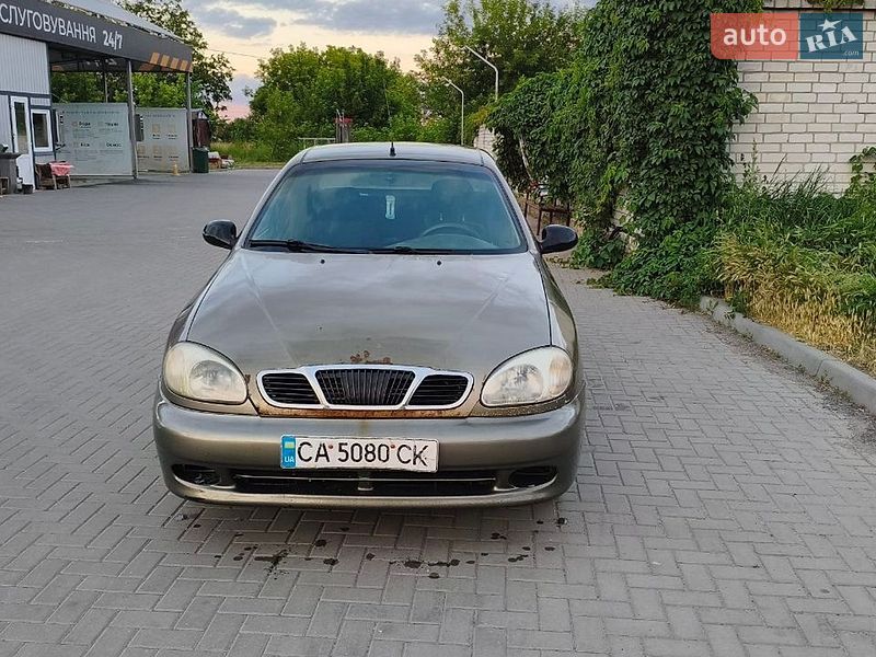 2005 Daewoo Lanos, VIN Y6DTF69YD5W243279:plate — фото 1 (autoria)