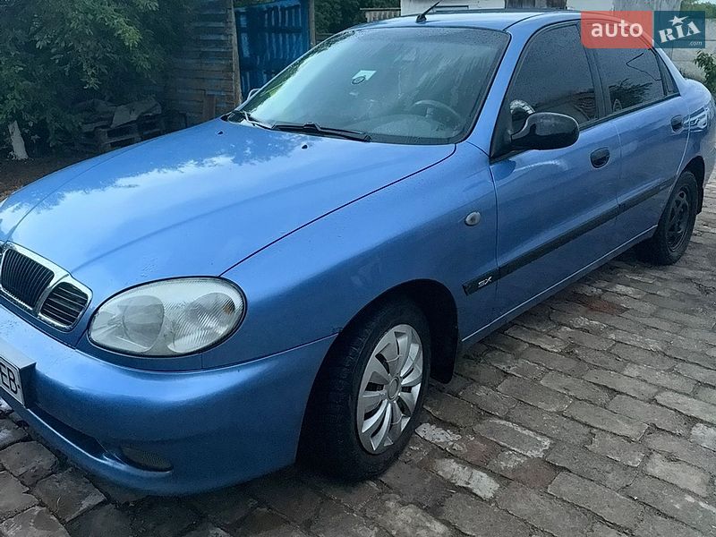 2007 Daewoo Lanos, VIN Y6DTF696D7W354813:plate — фото 1 (autoria)