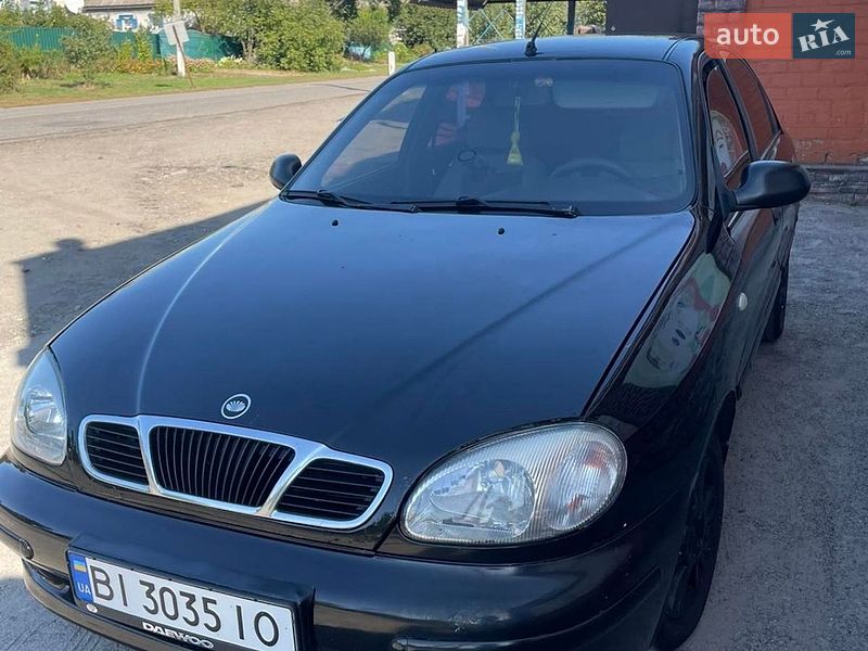 2007 Daewoo Lanos, VIN Y6DTF48YD7W317667:plate — фото 1 (autoria)