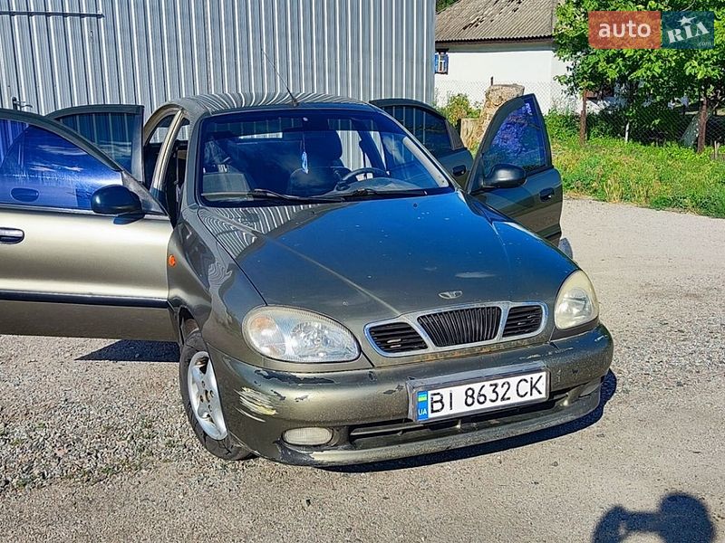 2005 Daewoo Lanos, VIN Y6DTF69YD5W251004:plate — фото 1 (autoria)