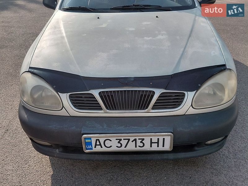 2007 Daewoo Lanos, VIN Y6DTF69YD7W369459:plate — фото 1 (autoria)