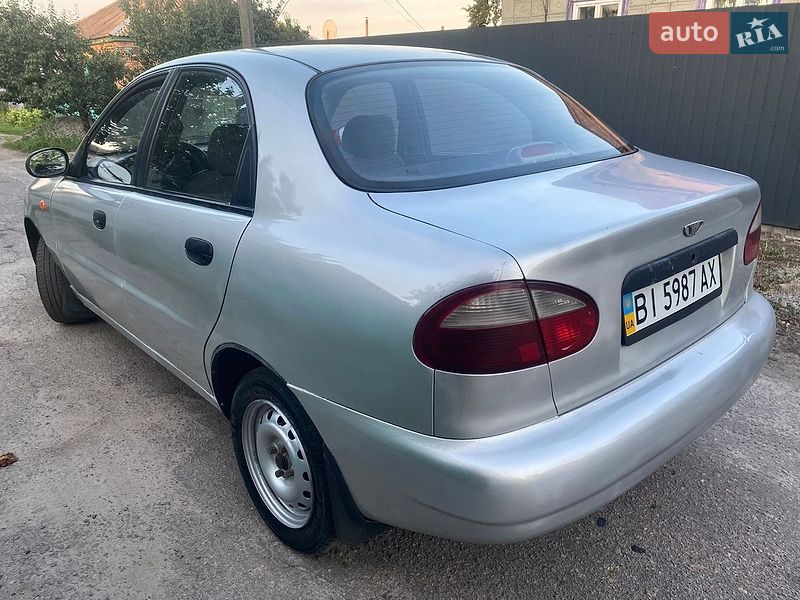 Седан Daewoo Lanos 2008 в Кобеляках