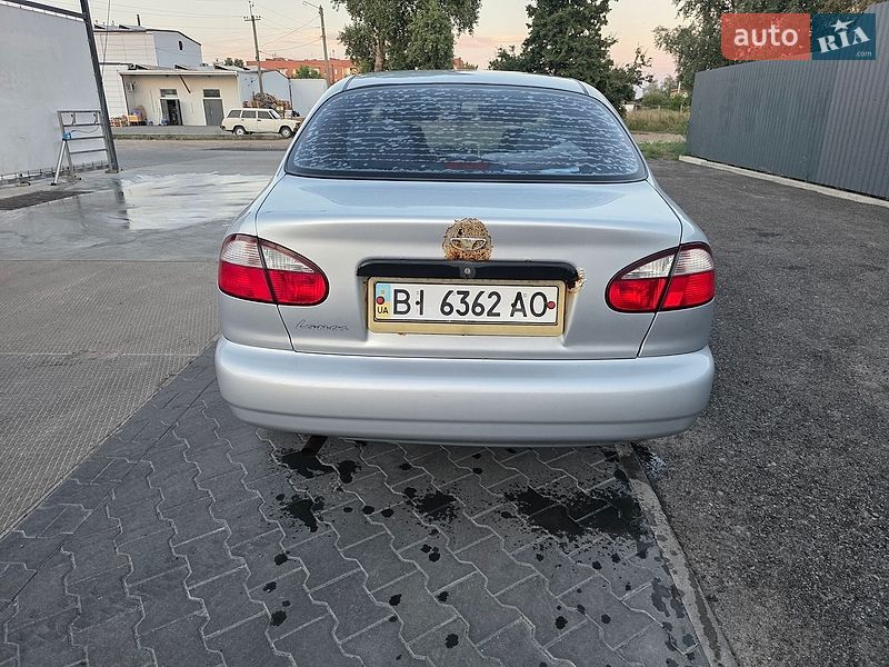 Седан Daewoo Lanos 2008 в Котельві