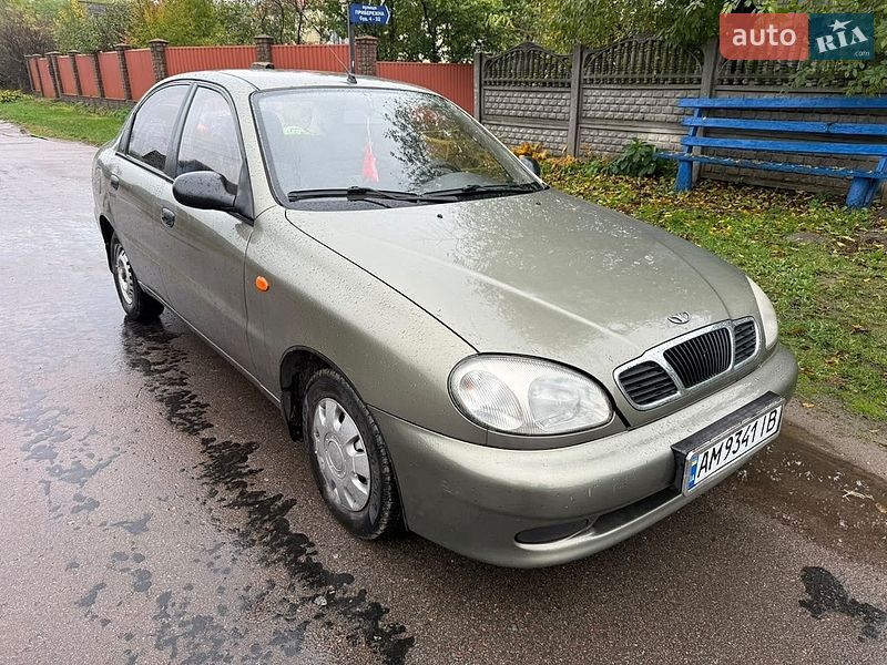 Седан Daewoo Lanos 2007 в Житомире