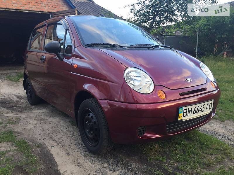  Daewoo Matiz 2010 в Недригайлове