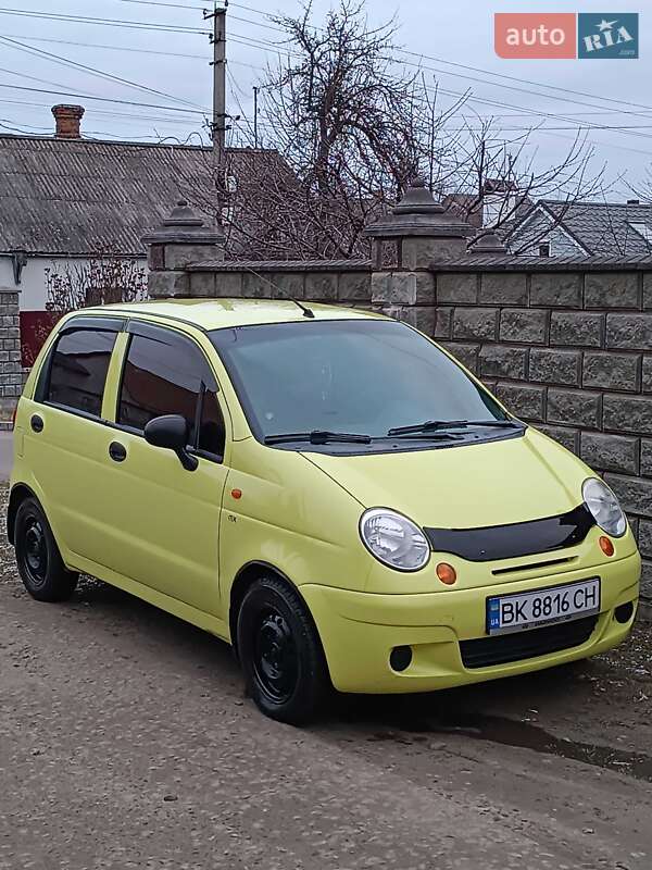 Хэтчбек Daewoo Matiz 2007 в Здолбунове
