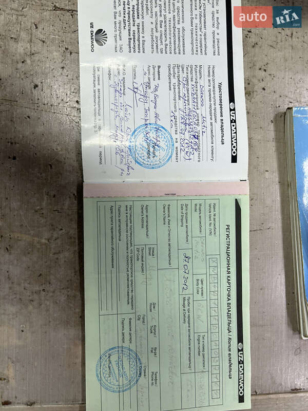 Хэтчбек Daewoo Matiz 2012 в Виноградове фото 13 Хэтчбек Daewoo Matiz 2012 в Виноградове