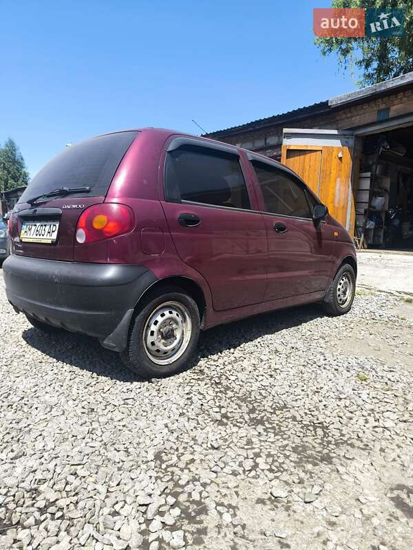 Хетчбек Daewoo Matiz 2008 в Житомирі