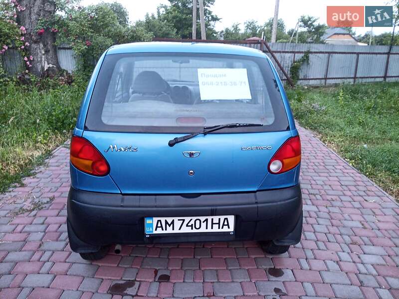 Хэтчбек Daewoo Matiz 1999 в Бердичеве