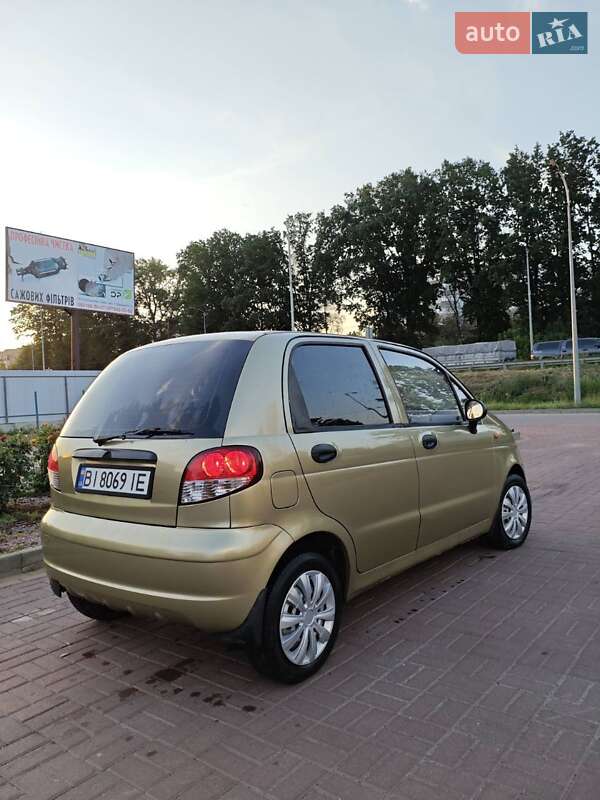 Хетчбек Daewoo Matiz 2011 в Полтаві