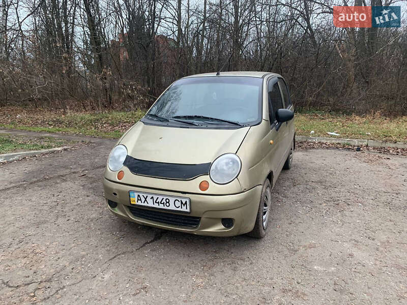 Daewoo Matiz 2007 Daewoo Matiz 2007