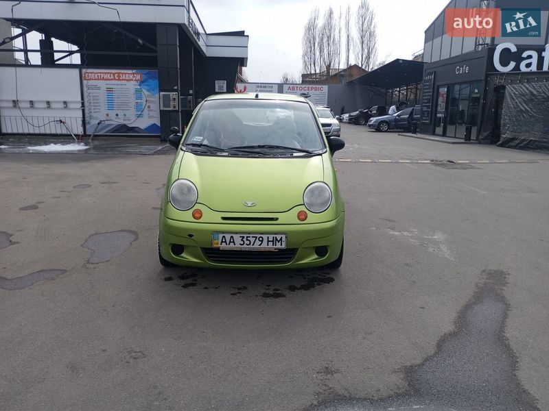 Daewoo Matiz 2008 Daewoo Matiz 2008