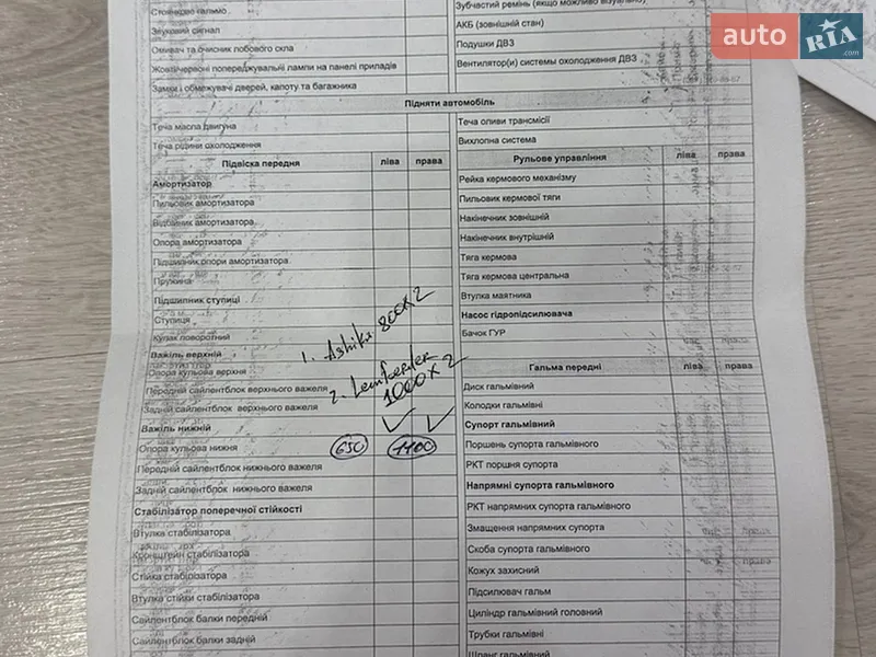 Хэтчбек Daewoo Matiz 2008 в Киеве документ