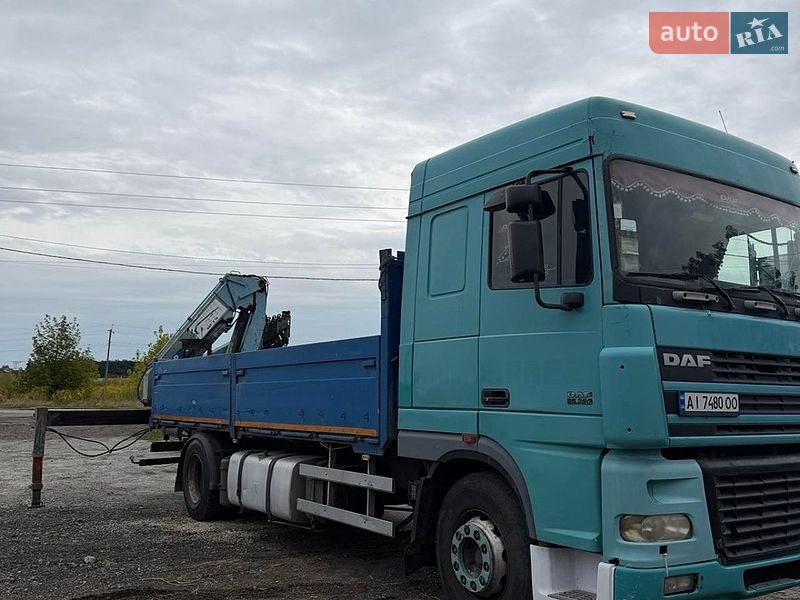 Кран-манипулятор DAF 95 2005 в Киеве