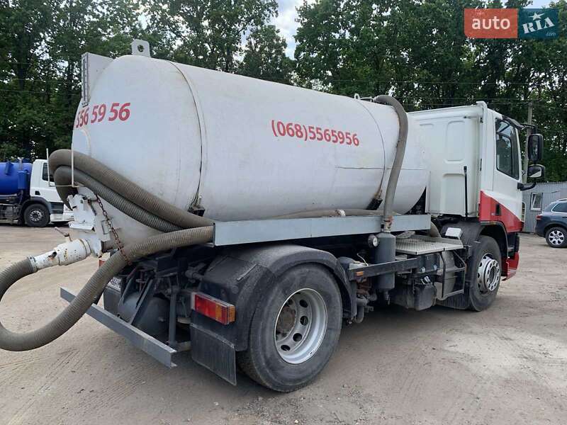 Машина  асенізатор (вакуумна) DAF CF 75 2007 в Обухові