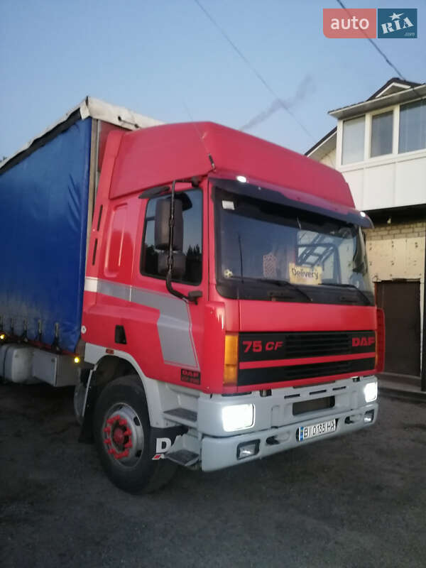 Тентованый DAF CF 75 2000 в Кременчуге