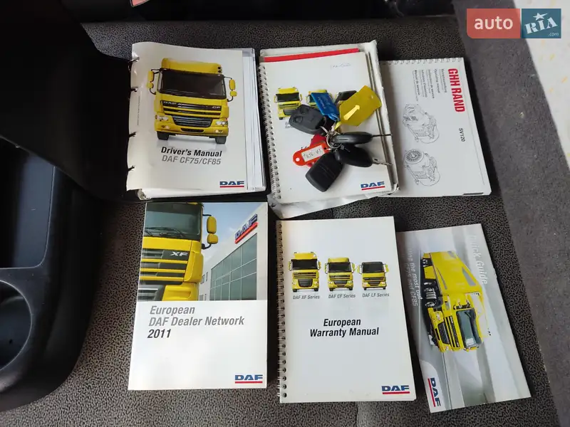 Тягач DAF CF 85 2011 в Славуте документ