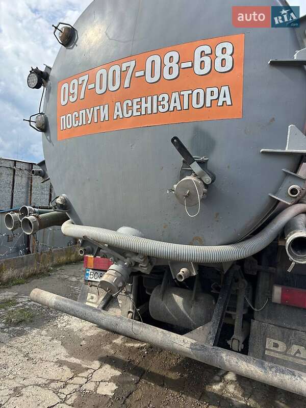 Машина  асенізатор (вакуумна) DAF CF 85 2010 в Львові