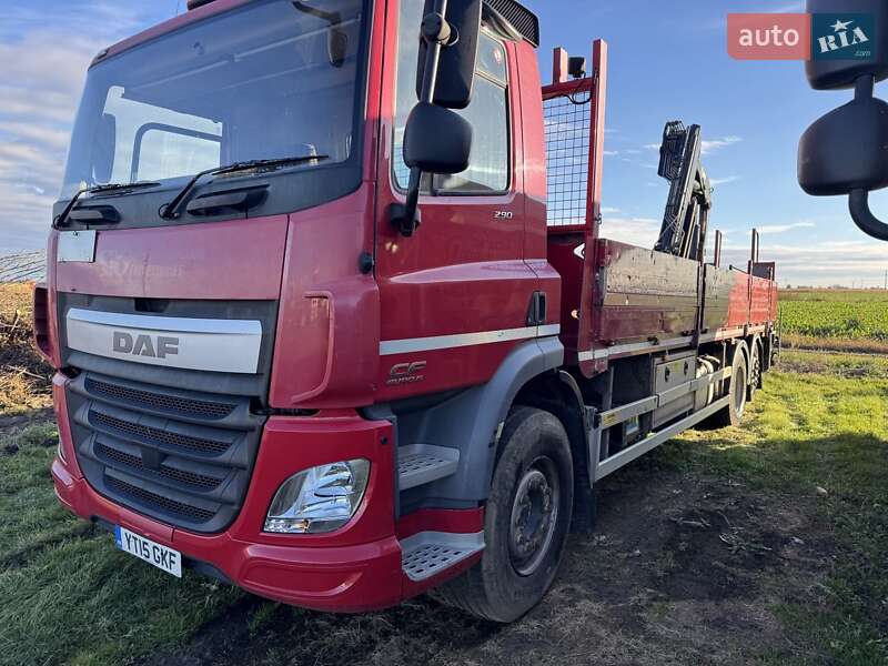 Кран-маніпулятор DAF CF 2015 в Тернополі