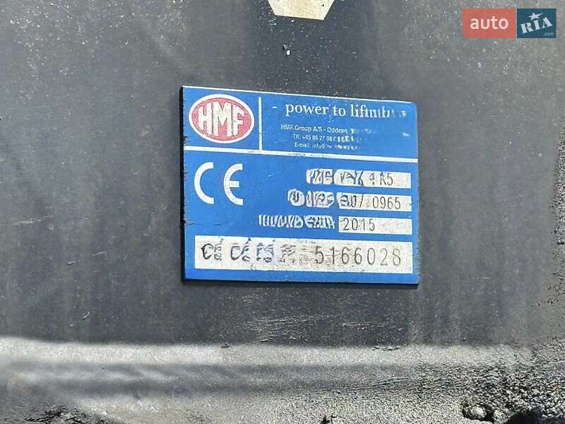 Кран-манипулятор DAF CF 2015 в Луцке