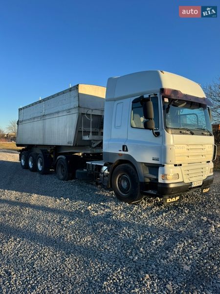 2007 DAF CF, VIN XLRTE85MC0E789661:plate — фото 1 (autoria)