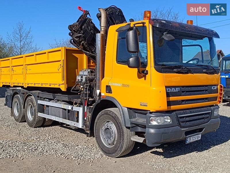 Кран-манипулятор DAF CF 2012 в Ивано-Франковске