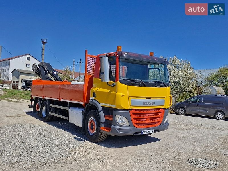 Кран-манипулятор DAF CF 2015 в Тернополе